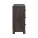Modern Edge 2 Door 6 Drawer Dresser in Caffe image