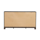 Liberty Furniture Modern Edge 2 Door 6 Drawer Dresser in Caffe