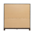 Modern Edge Dressing Chest in Caffe