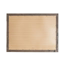 Modern Edge Landscape Mirror in Caffe