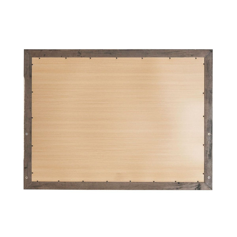 Liberty Furniture Modern Edge Landscape Mirror in Caffe