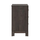 Liberty Furniture Modern Edge Nightstand w/ Charging Station in Caffe
