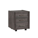 Modern Edge Castered Filing Cabinet