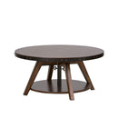 Aspen Skies Motion Cocktail Table in Russet Brown