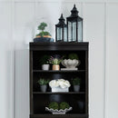 Harvest Home Bunching Lateral File Hutch in Chalkboard image