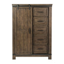Thornwood Hills Sliding Door Chest in Rock Beaten Gray image