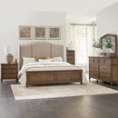 Harrison Heights Queen Shelter Bed, Dresser & Mirror, Chest, Night Stand image