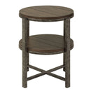 Liberty Breckinridge Round End Table in Mahogany image