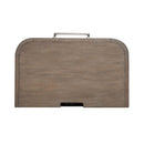 South Bend Open Nightstand w/ Charging Station in Burnished Clay image