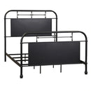 Vintage Series Metal Bed in Black image