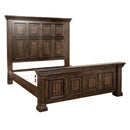 Big Valley King Panel Bed, Dresser & Mirror, Chest