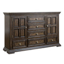 Big Valley 2 Door 6 Drawer Dresser image