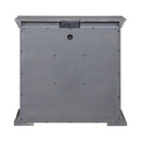 Liberty Furniture Big Valley Bedside Chest with Charging Station in Graystone