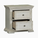 Big Valley 2 Drawer Night Stand w/ Charging Station