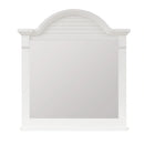 Summer House Mirror in Oyster White image