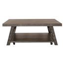 Modern Farmhouse Oversized Square Cocktail Table image