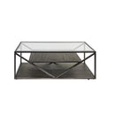 Liberty Furniture Arista Rectangular Cocktail Table in Cobblestone Brown image