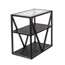 Liberty Furniture Arista Chair Side Table in Cobblestone Brown image