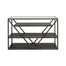 Liberty Furniture Arista Sofa Table in Cobblestone Brown image