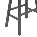 Creations 24 Inch Sawhorse Counter Stool- Gray image