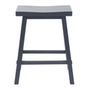 Liberty Furniture Creations II 30 Inch Sawhorse Barstool in Navy (Set of 2) image
