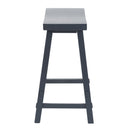 Creations 24 Inch Sawhorse Counter Stool- Navy image
