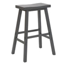 Creations 30 Inch Sawhorse Stool- Gray image