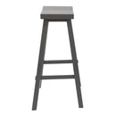 Creations 30 Inch Sawhorse Stool- Gray image