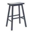 Liberty Furniture Creations II 30 Inch Sawhorse Stool in Navy (Set of 2)