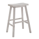 Liberty Furniture Creations II 30 Inch Sawhorse Stool in White (Set of 2)