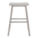 Creations 30 Inch Sawhorse Stool- White image