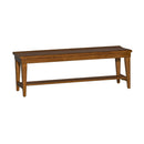 Hearthstone Bench in Rustic Oak image