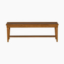Hearthstone Bench in Rustic Oak