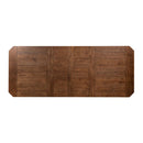 Hearthstone Rectangular Leg Table in Rustic Oak Finish image