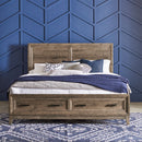 Ridgecrest King Storage Bed, Dresser & Mirror, Chest