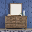 Ridgecrest King Storage Bed, Dresser & Mirror, Chest, Night Stand