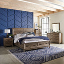 Ridgecrest King Storage Bed, Dresser & Mirror, Chest, Night Stand image