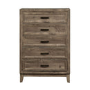 Ridgecrest 5 Drawer Chest in Cobblestone