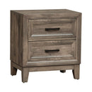 Ridgecrest 2 Drawer Nightstand in Cobblestone