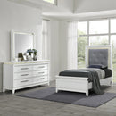 Reflections Uph Bed, Dresser & Mirror image