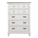 Allyson Park King California Panel Bed, Dresser & Mirror, Chest image