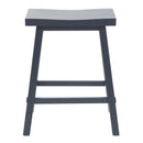 Creations 24 Inch Sawhorse Counter Stool- Navy image
