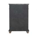 Carlisle Court 5 Drawer Chest in Chestnut with Dusty Wax image