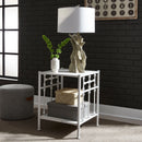 Vintage Series Open Nightstand in Antique White image