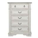 Abbey Park King California Sleigh Bed, Dresser & Mirror, Chest, Night Stand image