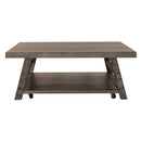 Liberty Furniture Modern Farmhouse Cocktail Table in Brown image