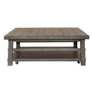 Modern Farmhouse Oversized Square Cocktail Table