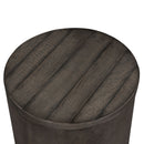 Modern Farmhouse Drum End Table