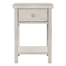 Modern Farmhouse Drawer Chair Side Table image