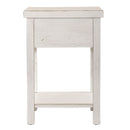 Modern Farmhouse Drawer Chair Side Table image